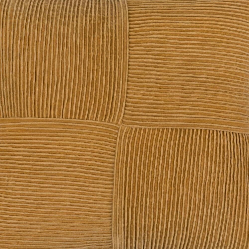 Surya Conrad 20&quot; Square Throw Pillow in Mustard, , large