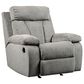 Ashley Mitchiner Manual Rocker Recliner in Fog, , large