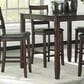 Ashley Coviar 5-Piece Counter Height Dining Set in Brown, , large