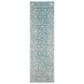 Safavieh Evoke EVK270D 2"2" x 11" Light Blue and Ivory Runner, , large