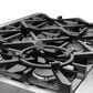 Forno Massimo 36" Freestanding Dual Fuel Range in Stainless Steel, , large