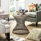 Safavieh Grimson Small Accent Table in Grey White Wash, , large