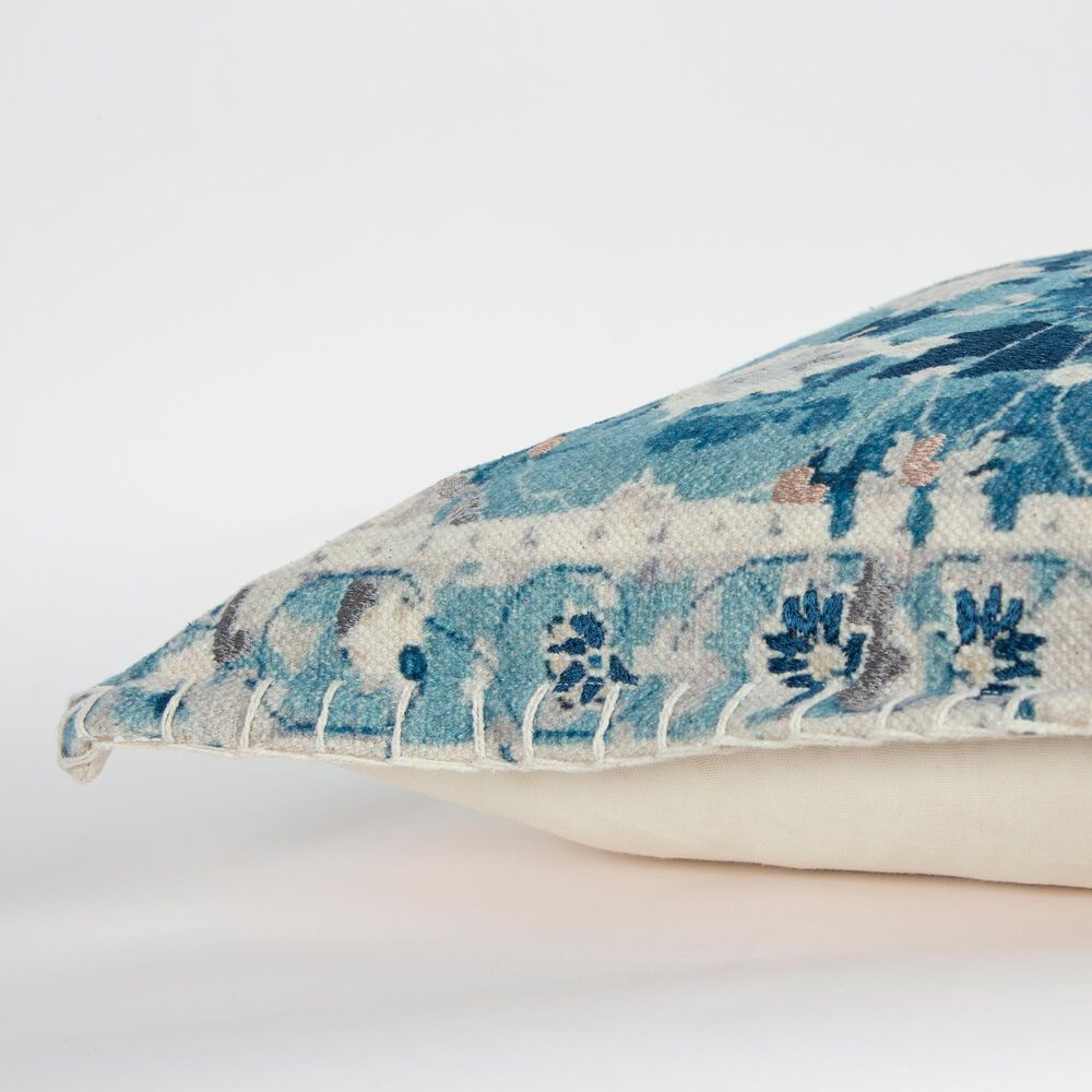 Rizzy Home 20&quot; Pillow in Blue, , large