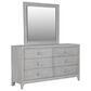 Urban Home Boho Chic 6 Drawer Dresser in Washed White, , large