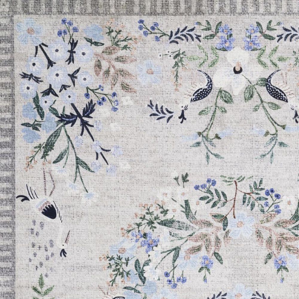 Rifle Paper Co. Palais PAL-03 2&#39;3&quot; x 3&#39;9&quot; Stone and Grey Scatter Rug, , large