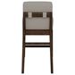 Golden Wave Furniture Ronan Counter Stool in Dark Brown, , large