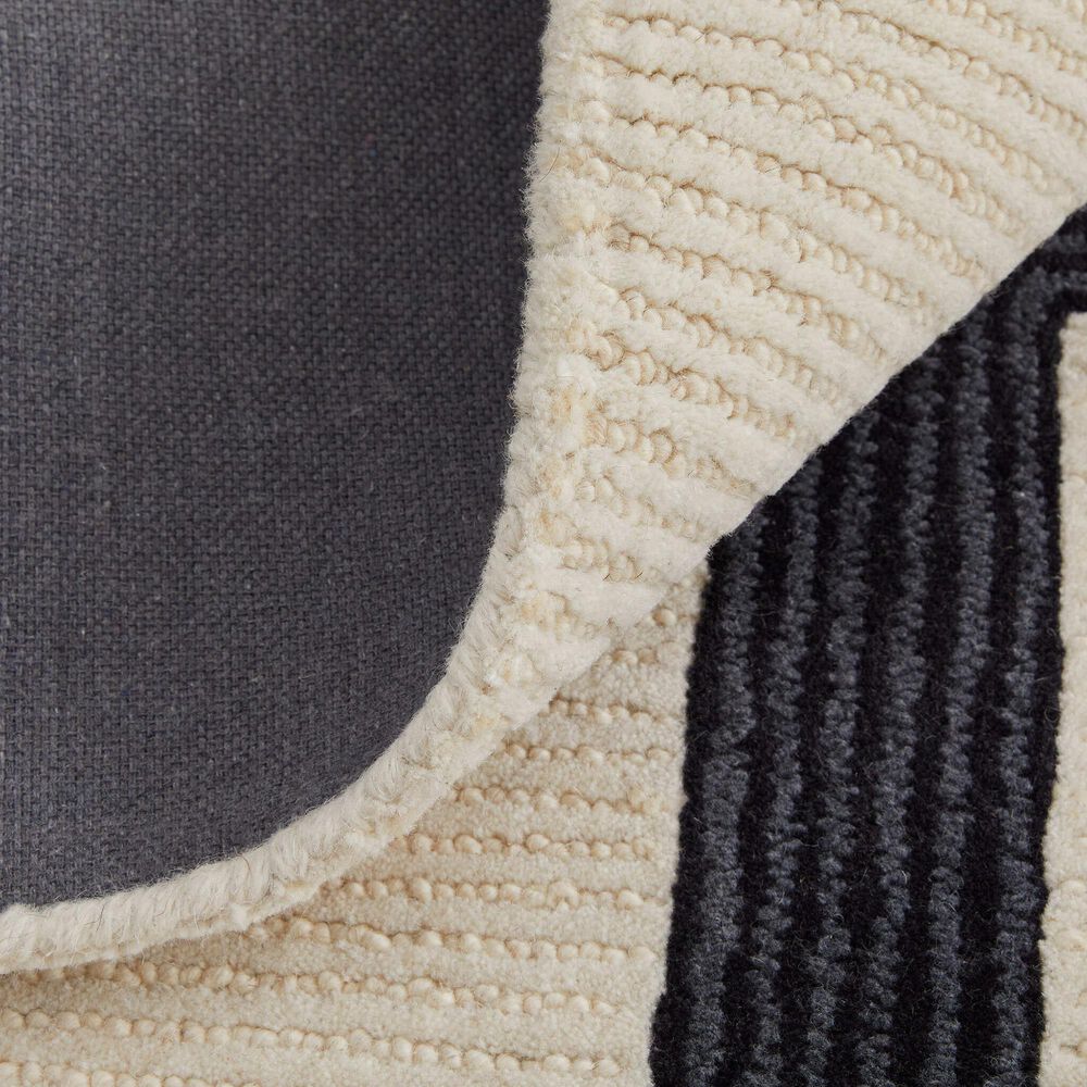 Feizy Maguire 2&#39; x 3&#39; Ivory and Gray Area Rug, , large