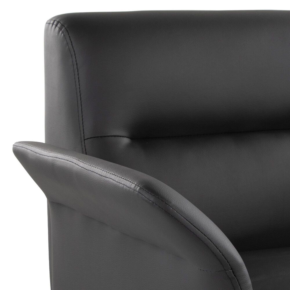 Lumisource Petal Accent Chair in Black, , large