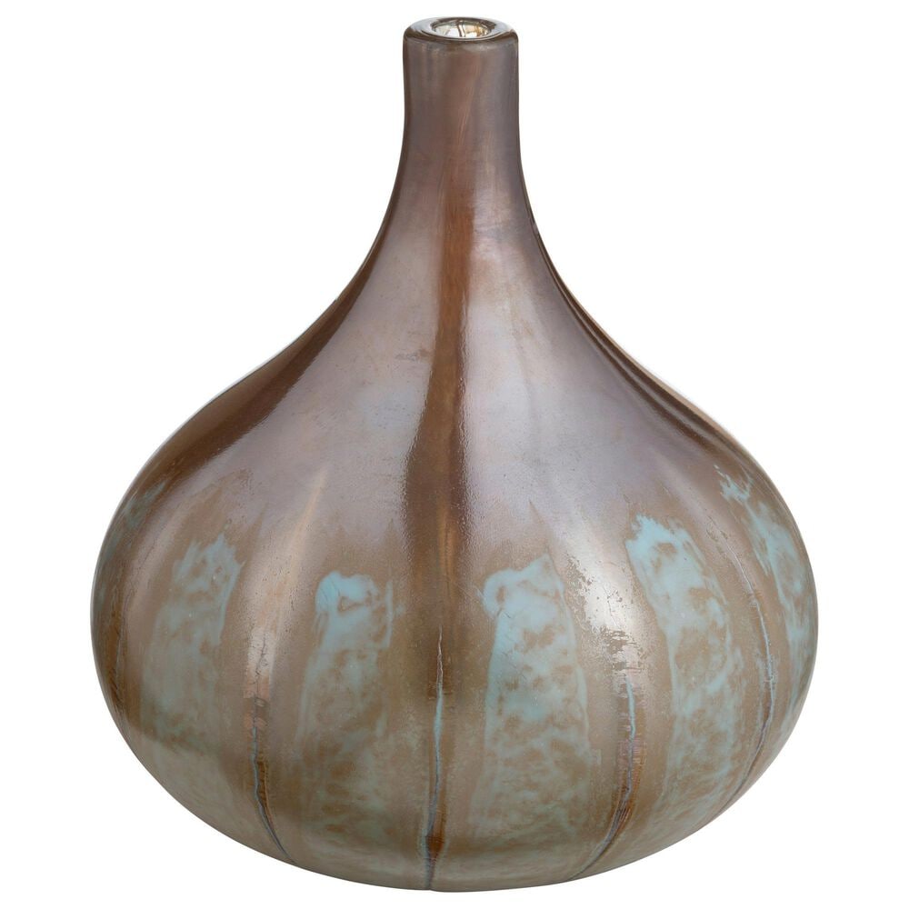 Slatehouse Alina Small Vase in Brown and Blue, , large