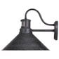 Vaxcel International Co. Ltd. Outland 1-Light Outdoor Wall Mount in Aged Iron and Light Gold, , large