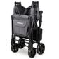 Wonderfold Elite Pro 2-Seater Stroller Wagon in Charcoal Gray, , large