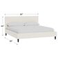 Style Expressions Sebring King Platform Bed in Dreamy Creamy, , large