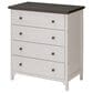Sorelle Farmhouse 3-Piece Nursery Set in Chocolate and White, , large