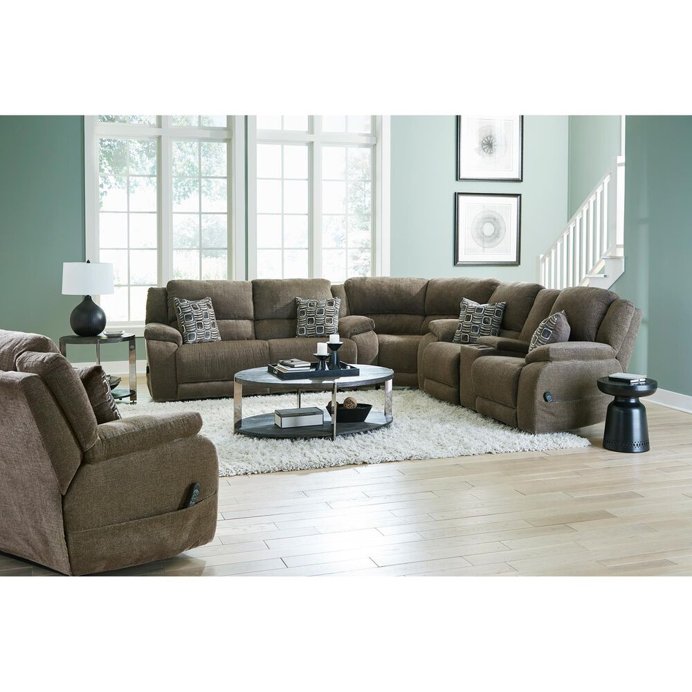 HomeStretch 3-Piece Power Reclining Sectional, , large