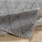 Surya Arlequin 2" x 3" Charcoal, Medium Gray and Black Area Rug, , large