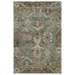 Dalyn Rug Company Silk Road Basil, Chocolate, Ivory, Gold, Copper, Blue and Mocha 10" x 14" Area Rug, , large