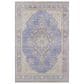 Momeni Isabella 4" x 6" Periwinkle Area Rug, , large