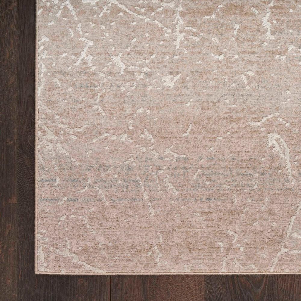 Nourison Exhale 7&#39;10&quot; x 9&#39;10&quot; Mocha and Ivory Area Rug, , large