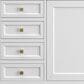 James Martin Vanities Chicago 60" Single Bathroom Vanity in Glossy White with 3 cm Eternal Jasmine Pearl Quartz Top, Rectangular Sink and FreePower Wireless Charger, , large
