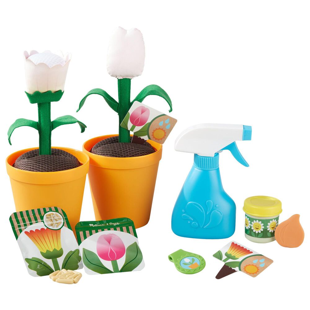 Melissa & Doug Let"s Explore Flower Gardening Play Set, , large