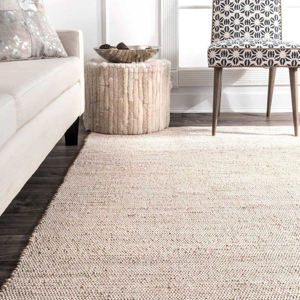 nuLOOM Miltea HMMT01A 6' x 9' Natural Area Rug Nebraska Furniture Mart