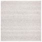 Safavieh Micro-Loop 5" Square Aqua and Ivory Area Rug, , large