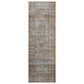 Chris Loves Julia x Loloi Jules 2" x 5" Lagoon and Brick Area Rug, , large