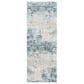 Surya Brunswick 2"7" x 7"3" Sage, Gray, White and Blue Runner, , large