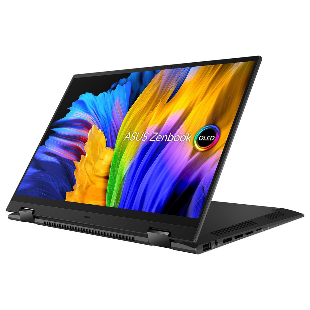 ASUS 14" Touchscreen Convertible Notebook | Ryzen 7 6800H - 16GB RAM - AMD Radeon Graphics - 1TB SSD in Jade Black | Nebraska Furniture Mart