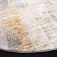 Safavieh Craft 5"3" Round Grey and Beige Area Rug, , large