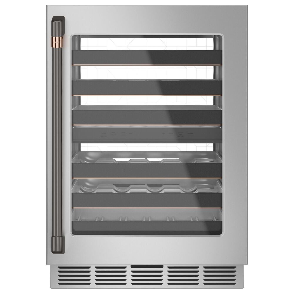 Cafe Undercounter Refrigeration Handle Kit in Brushed Black, , large