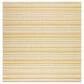 Surya Eagean EAG-2424 Mustard and Ivory 6"7" Square Indoor/Outdoor Area Rug, , large