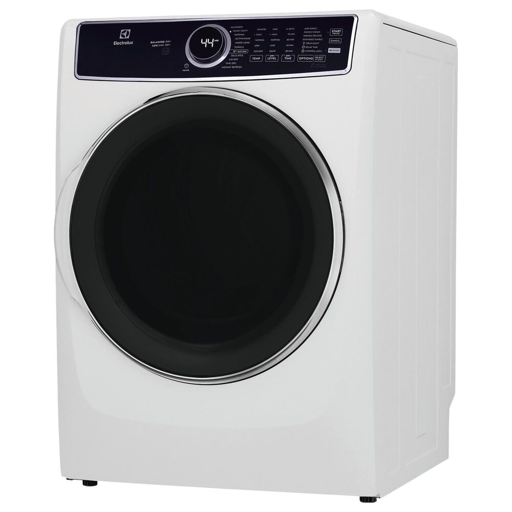 Electrolux 4.5 Cu. Ft. Front Load Washer and 8.0 Cu. Ft. Gas Dryer Laundry Pair in White, , large