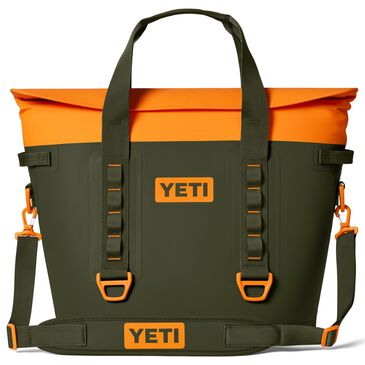 YETI Hopper M30 2.0 Tote Soft Cooler in Olive and King Crab Orange, , large