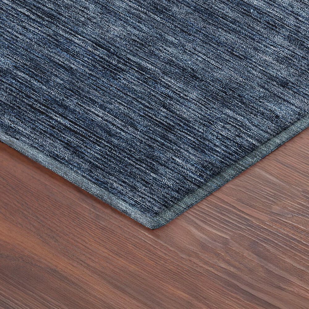 Dalyn Rug Company Soft Essentials Solid Navy 3' x 5' Indoor/Outdoor Area Rug, , large