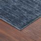 Dalyn Rug Company Soft Essentials Solid Navy 3" x 5" Indoor/Outdoor Area Rug, , large