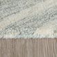 Feizy Wallace WAL8A41F Gray 5" x 8" Area Rug, , large