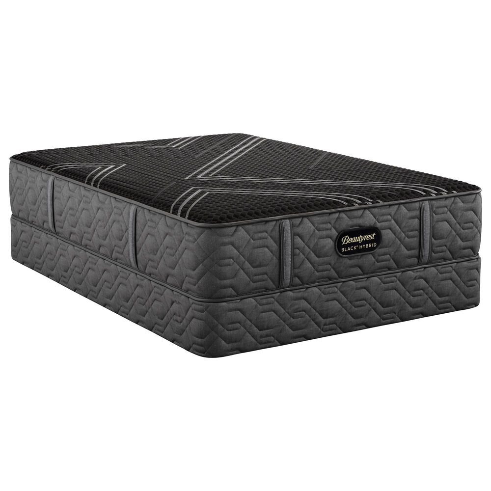 Beautyrest Black Hybrid Series1 Medium Twin XL Mattress with High Profile Box Spring, , large