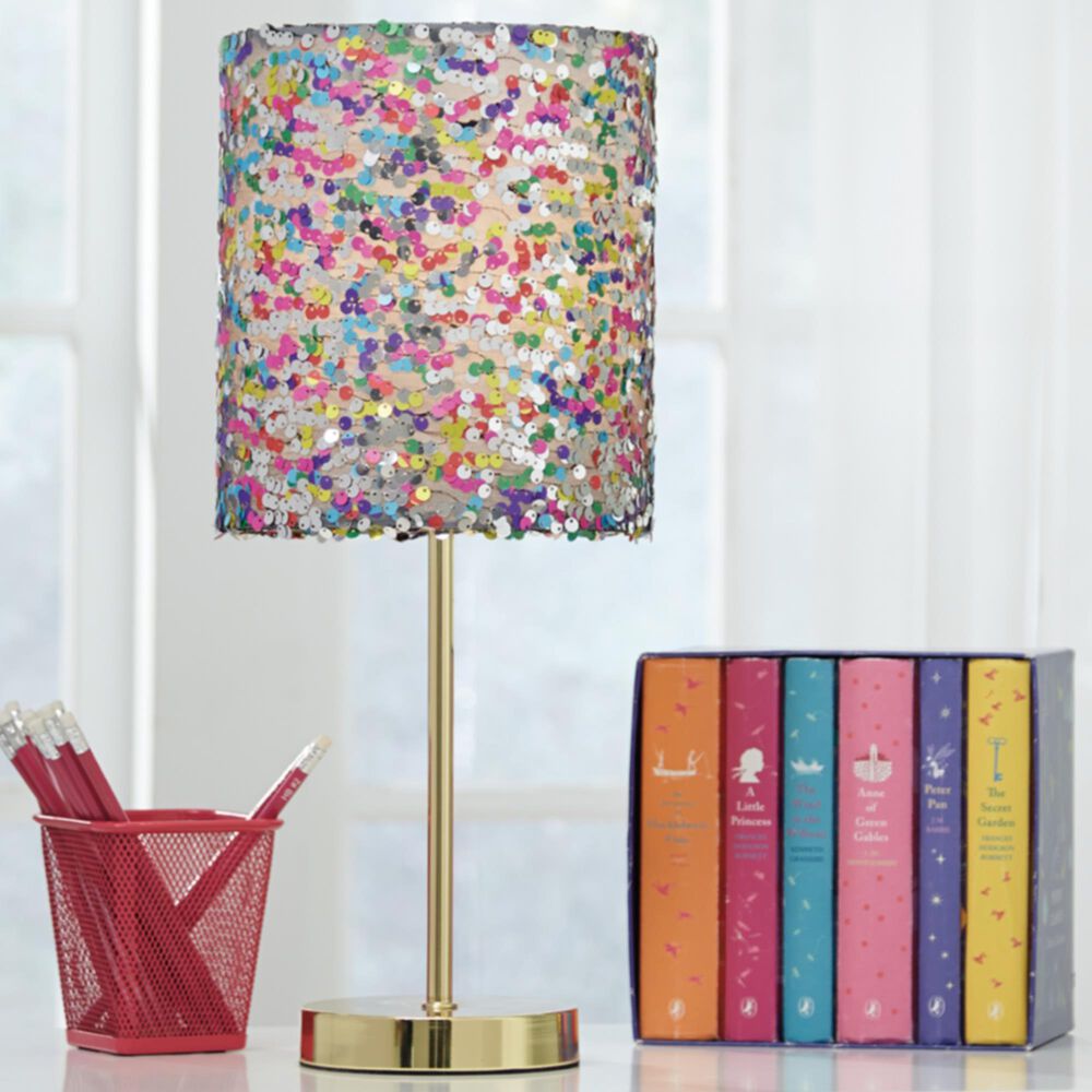 Ashley Maddy Youth Table Lamp in Gold, , large