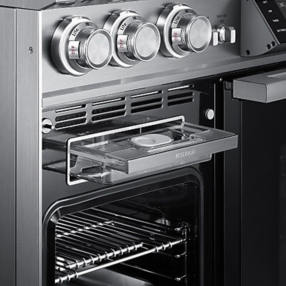 Dacor 48" Professional Dual Fuel Range in Graphite Stainless Steel, , large