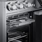 Dacor 48" Professional Dual Fuel Range in Graphite Stainless Steel, , large