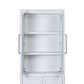 Riva Ridge Norah 4-Door Bookcase in White, , large