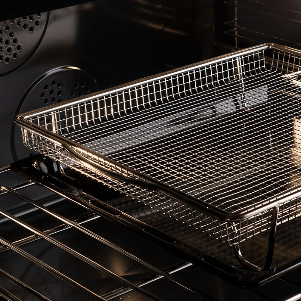 Bertazzoni Heritage 5.7 Cu. Ft. Freestanding Dual Fuel Range in Nero, , large