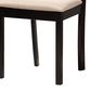 Baxton Studio Sylvia Side Chair in Espresso Brown (Set of 2), , large