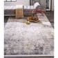 Feizy Cadiz 4"10" x 7"10" Light Gray and Ivory Area Rug, , large