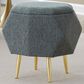 LumiSource Diamond Storage Ottoman in Green, , large