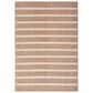 Nourison Positano POS03 Jute and Ivory 8" x 10" Indoor/Outdoor Area Rug, , large