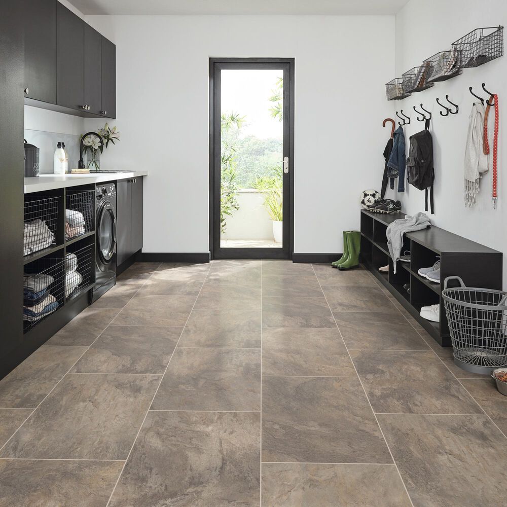 Karndean Korlok Select Mountain Slate 18&quot; x 24&quot; Luxury Vinyl Tile, , large