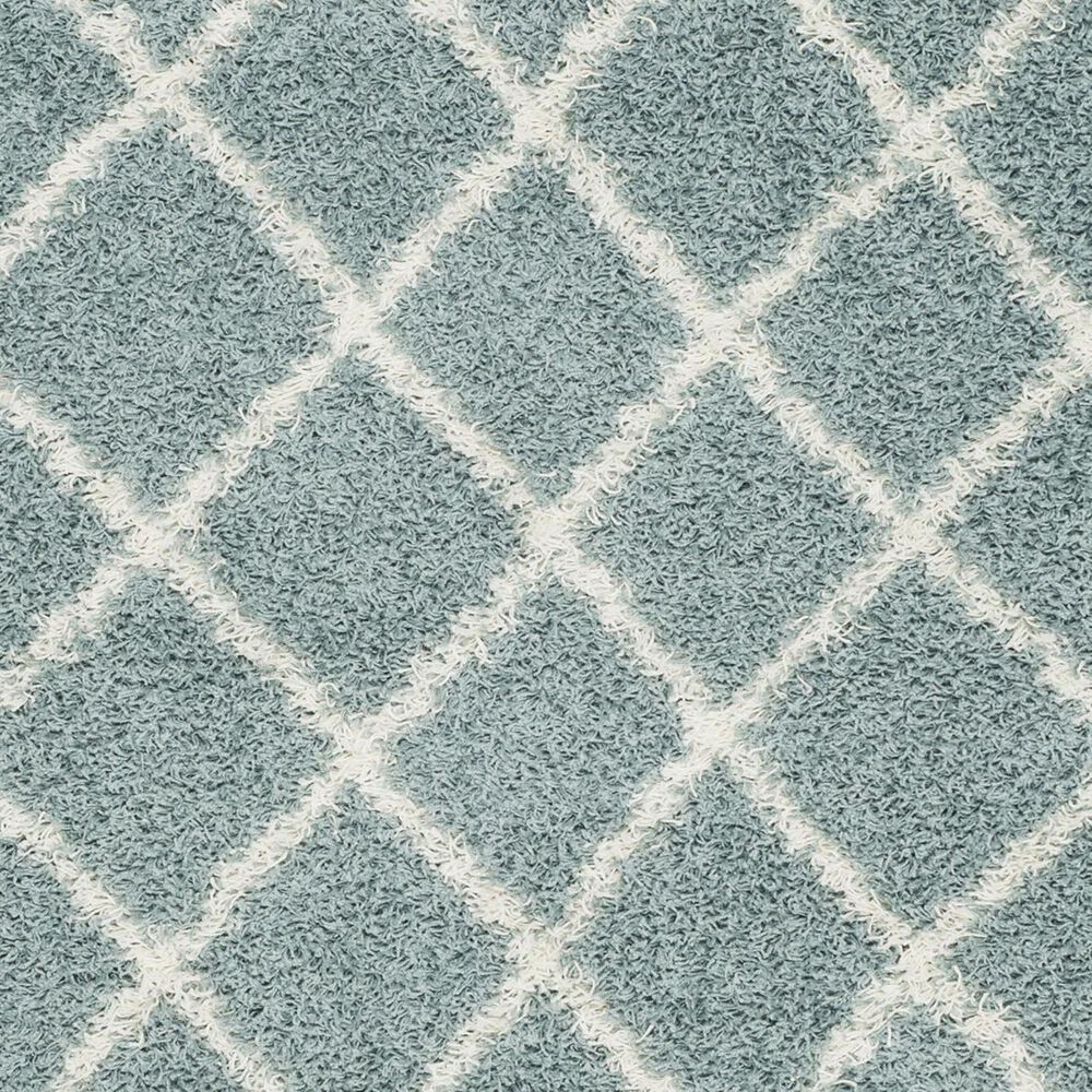Safavieh Dallas Shag SGD258C-10 10&#39; x 14&#39; Seafoam/Ivory Area Rug, , large