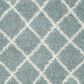 Safavieh Dallas Shag SGD258C-10 10" x 14" Seafoam/Ivory Area Rug, , large